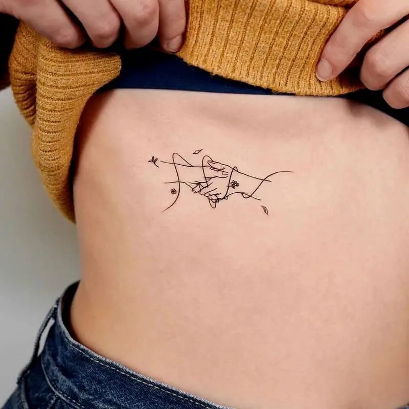 Cute line tattoos