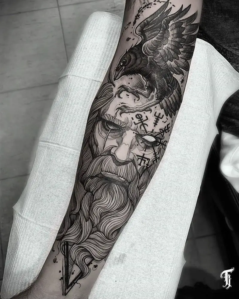 40+ Best Viking Tattoo Sleeve Ideas & Symbolism (2023 Updated) - Saved Tattoo