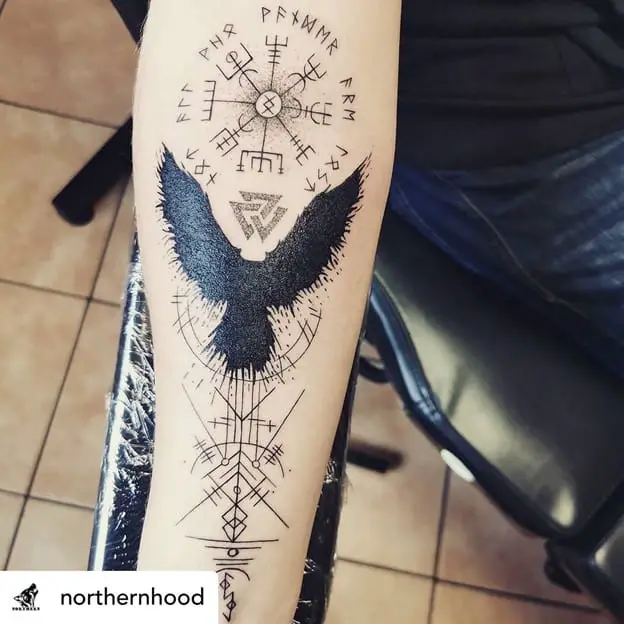 Tattoo viking hand Viking Tattoos
