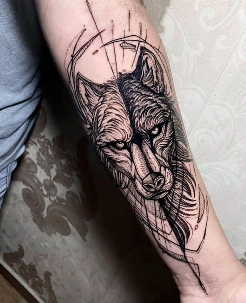 Wolf Tattoos 1