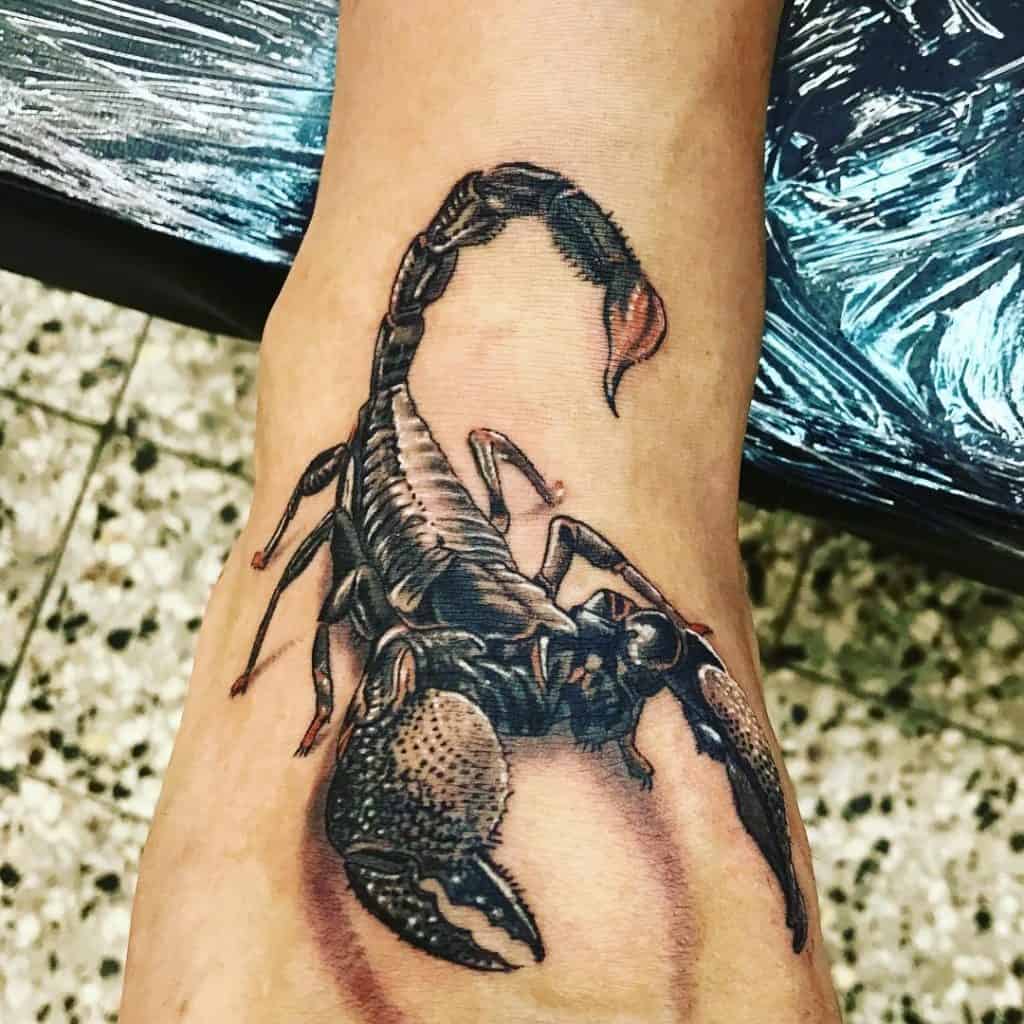 3D Scorpion Tattoos