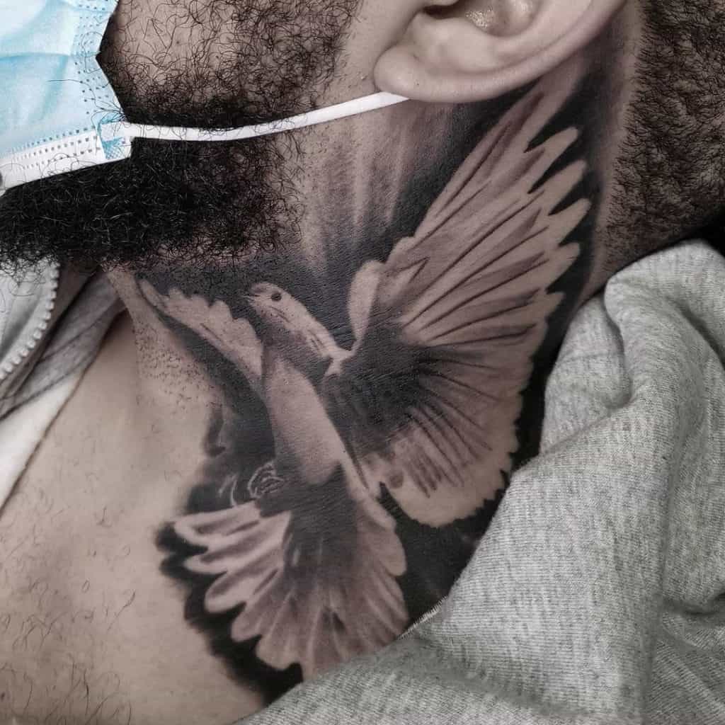 Update 87+ about bird neck tattoo super cool - in.daotaonec