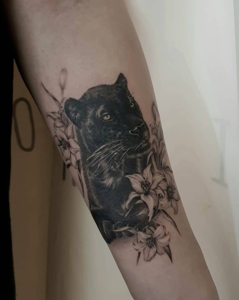 Black Panther Tattoo 3