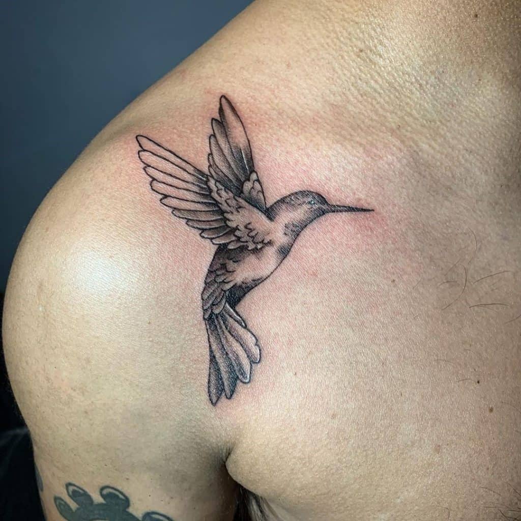 Blackworks Tattoo Bird Image 
