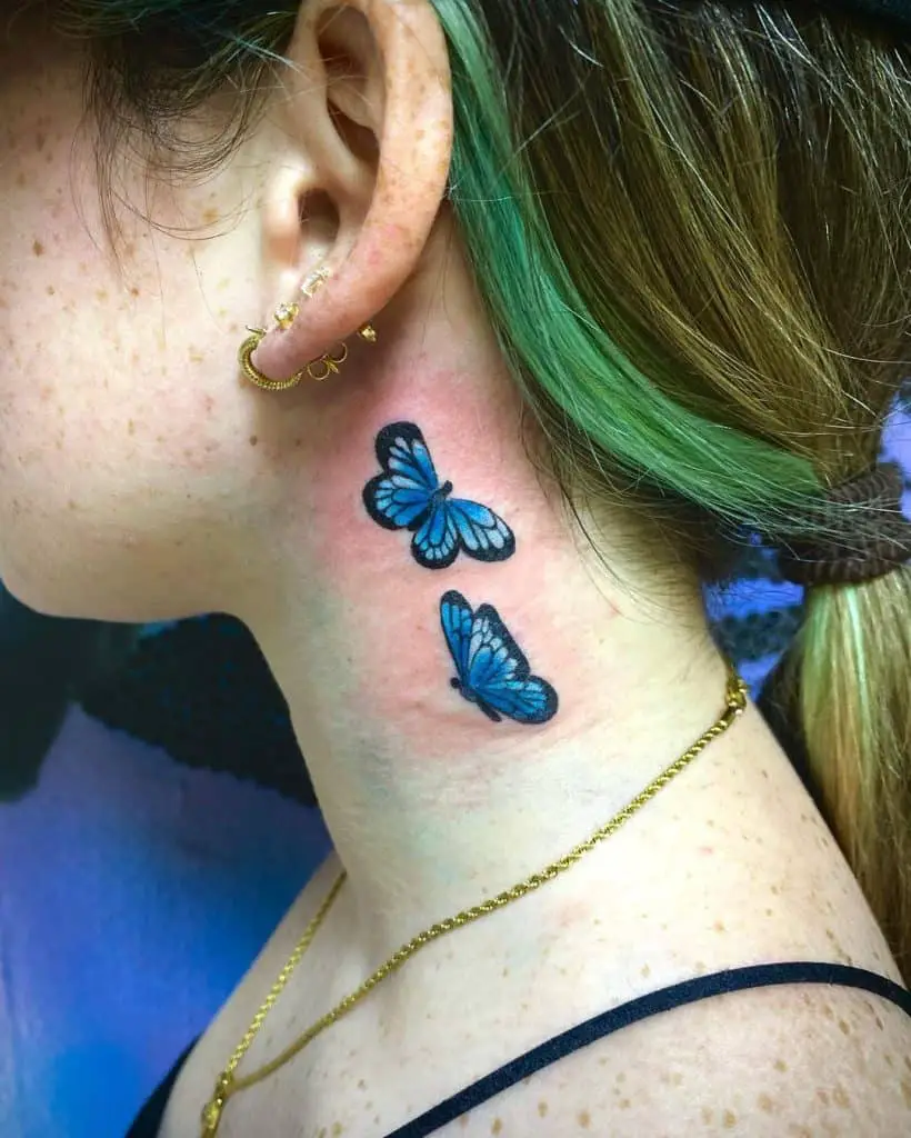 28 Amazing and Attractive Butterfly Tattoo Designs That will Inspire You