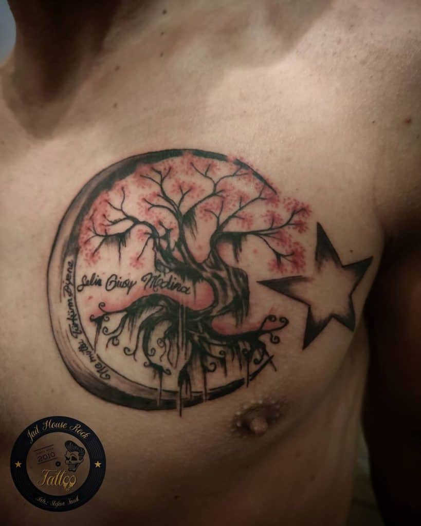 Celtic Family Tree Tattoo 1