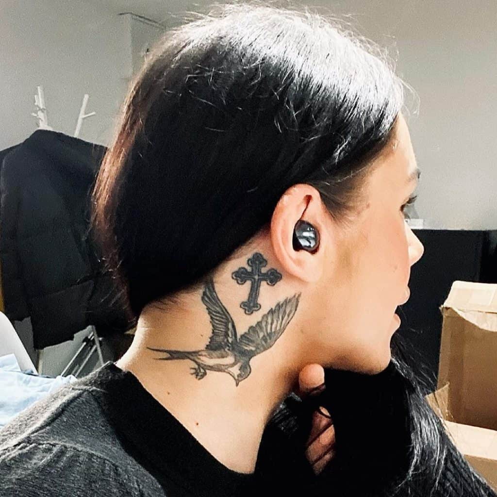 65 Neck Tattoos For Women With Meaning  Our Mindful Life