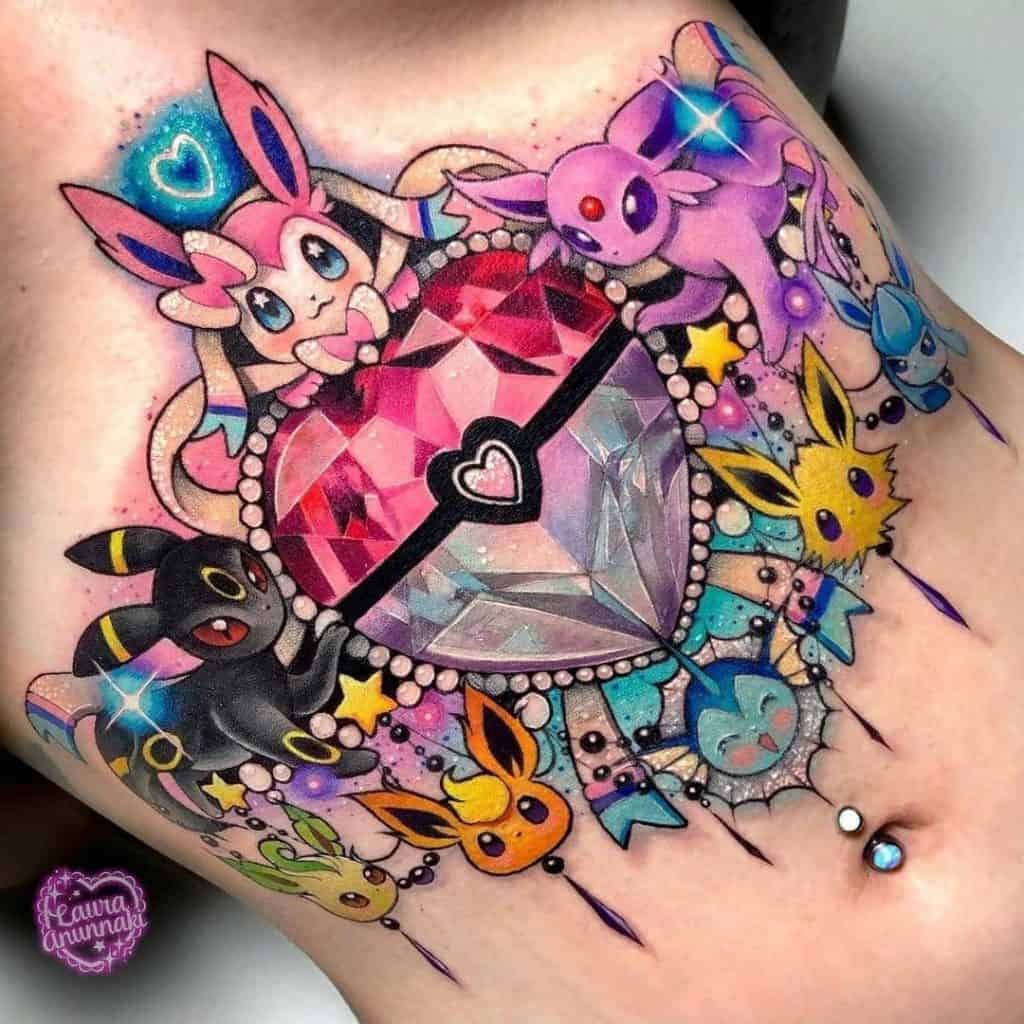 Cute Pokemon Tattoo
