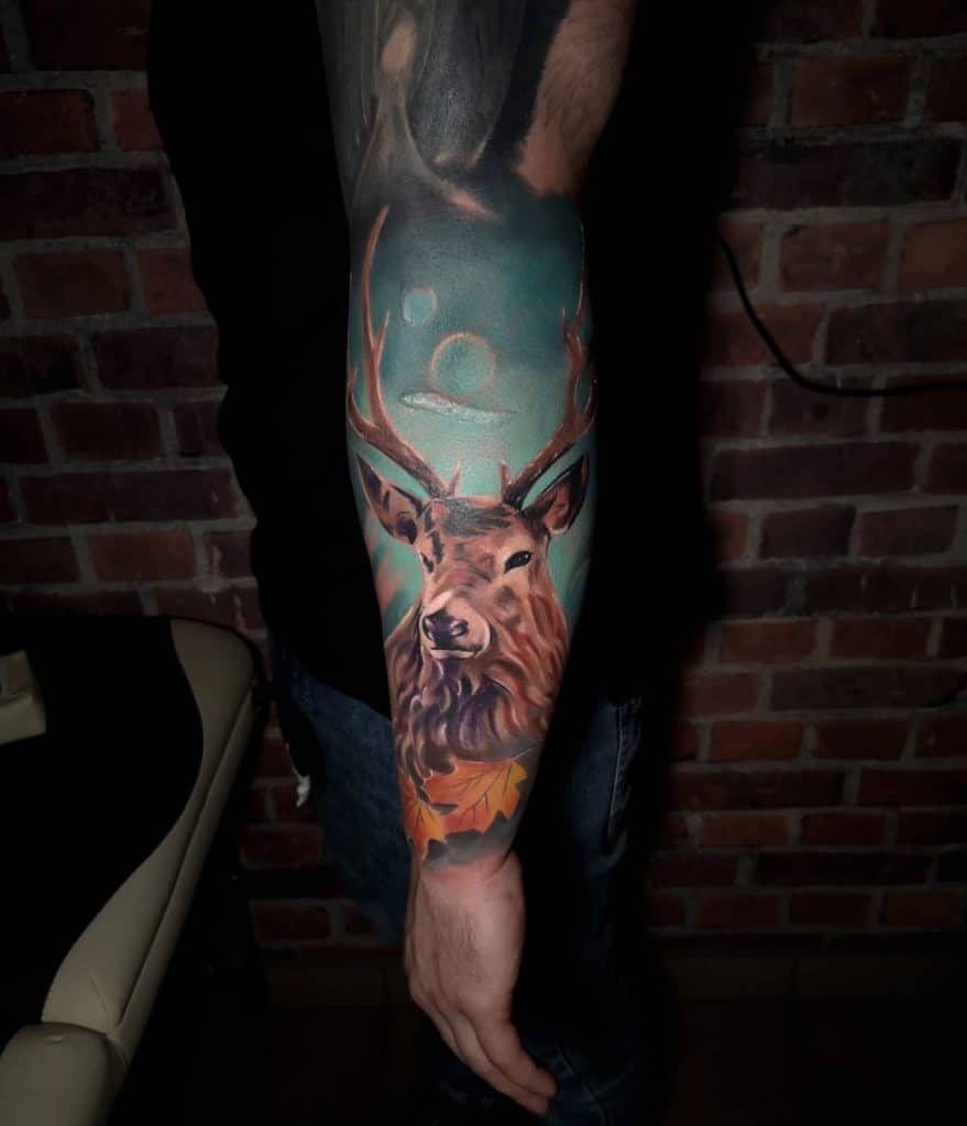 Deer Hope Tattoo 1