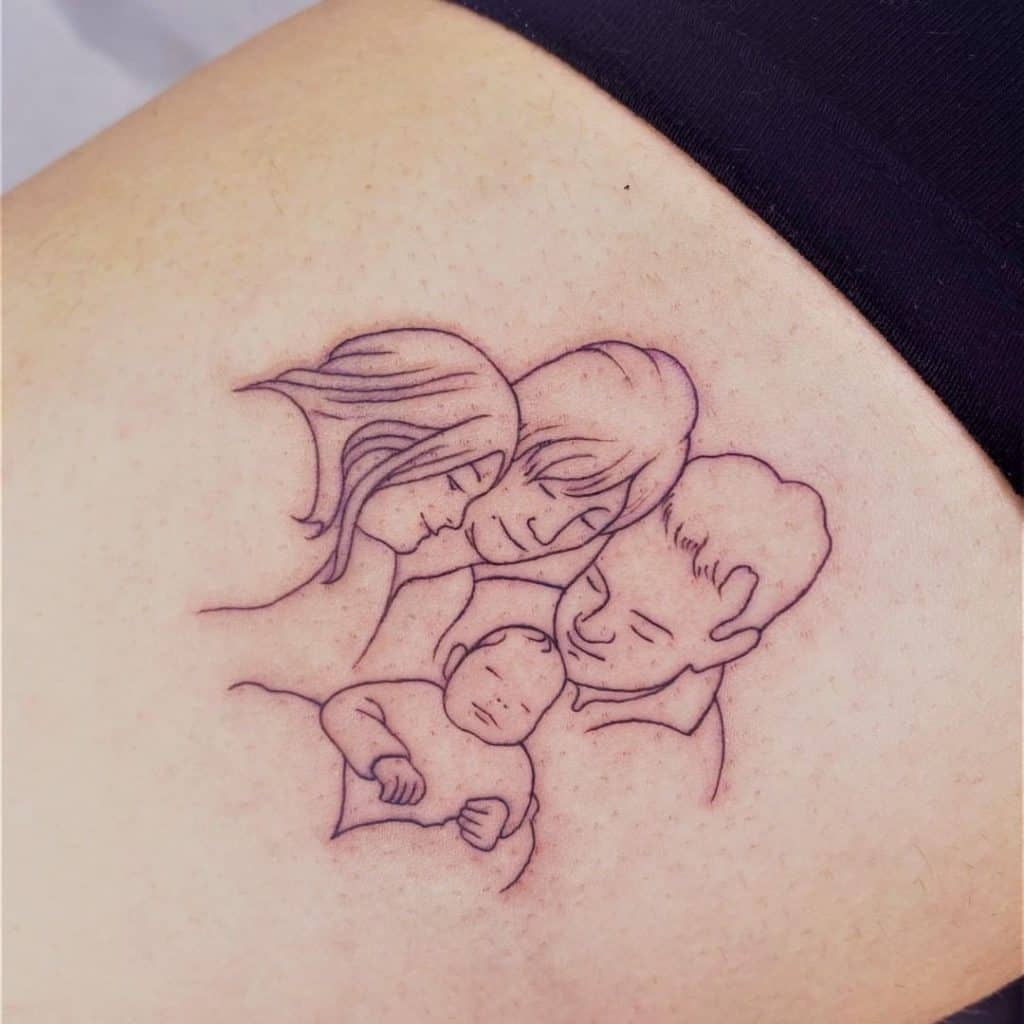 Family Inspired Love Tattoo 