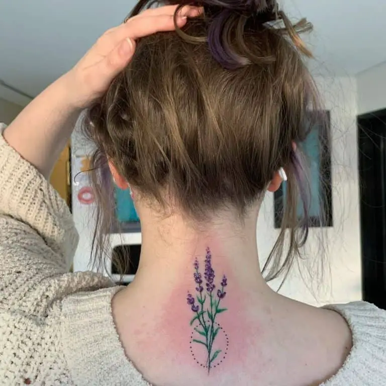 70+ Coolest Neck Tattoos for Women in 2022 - Saved Tattoo