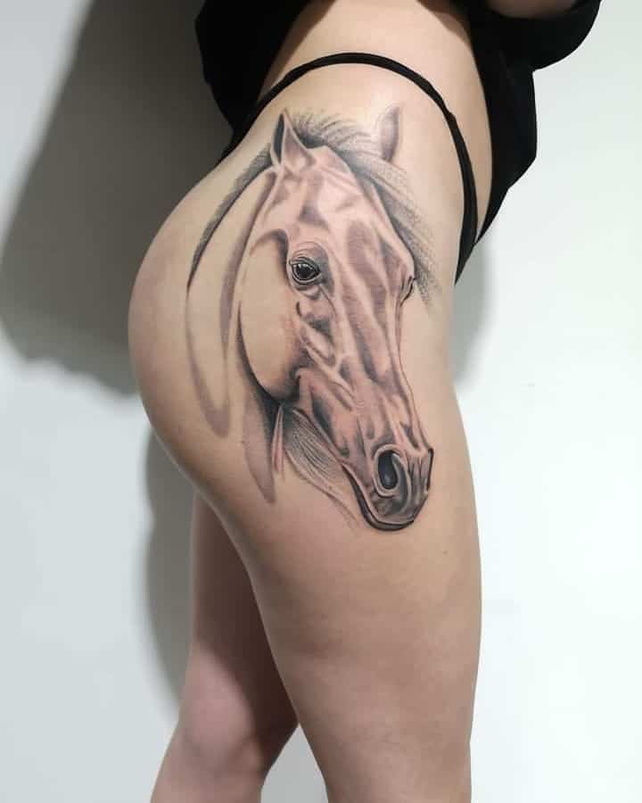 Freedom Horse Tattoo 1