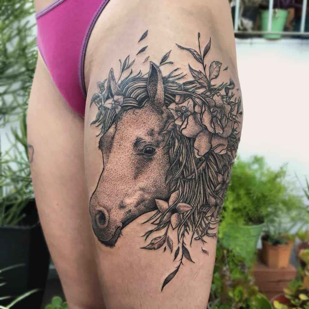 Freedom Horse Tattoo 3