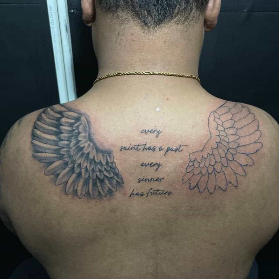 Freedom Wings Tattoo 2