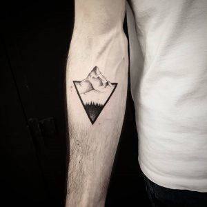 Mountain Tattoos: Symbolism And 40+ Best Design Ideas For 2023 - Saved ...