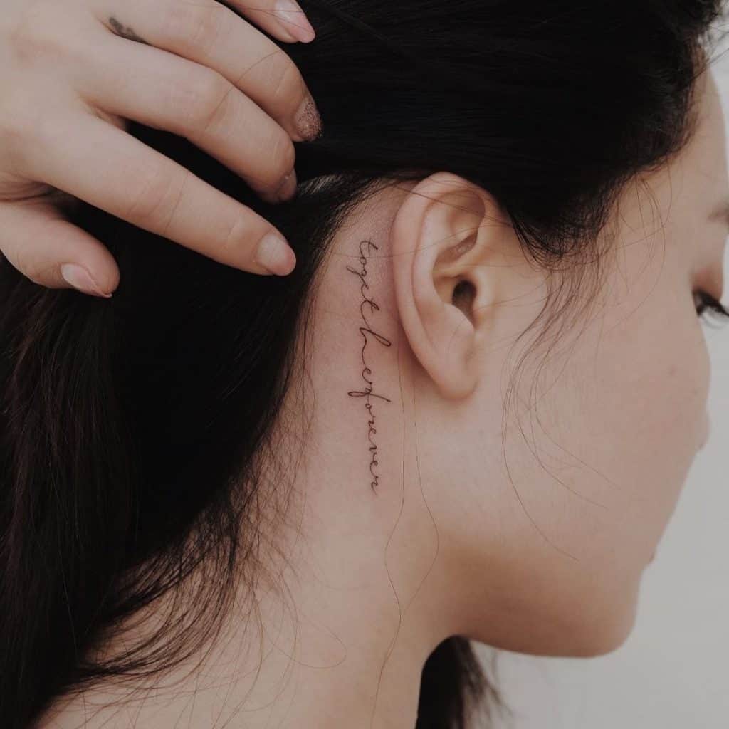 Share more than 82 side neck tattoos for girls best