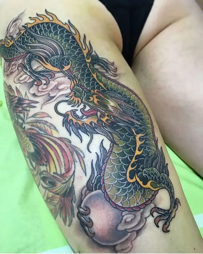 Japanese Dragon Tattoos 1