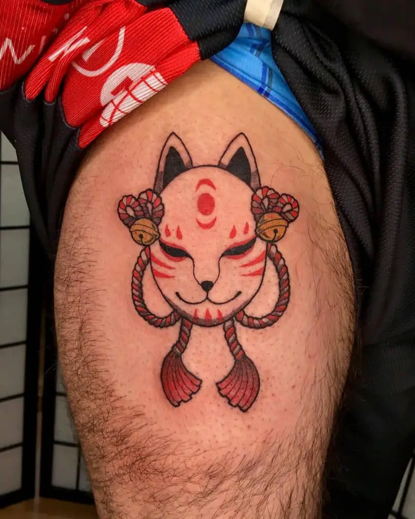 Japanese Fox Tattoo 5