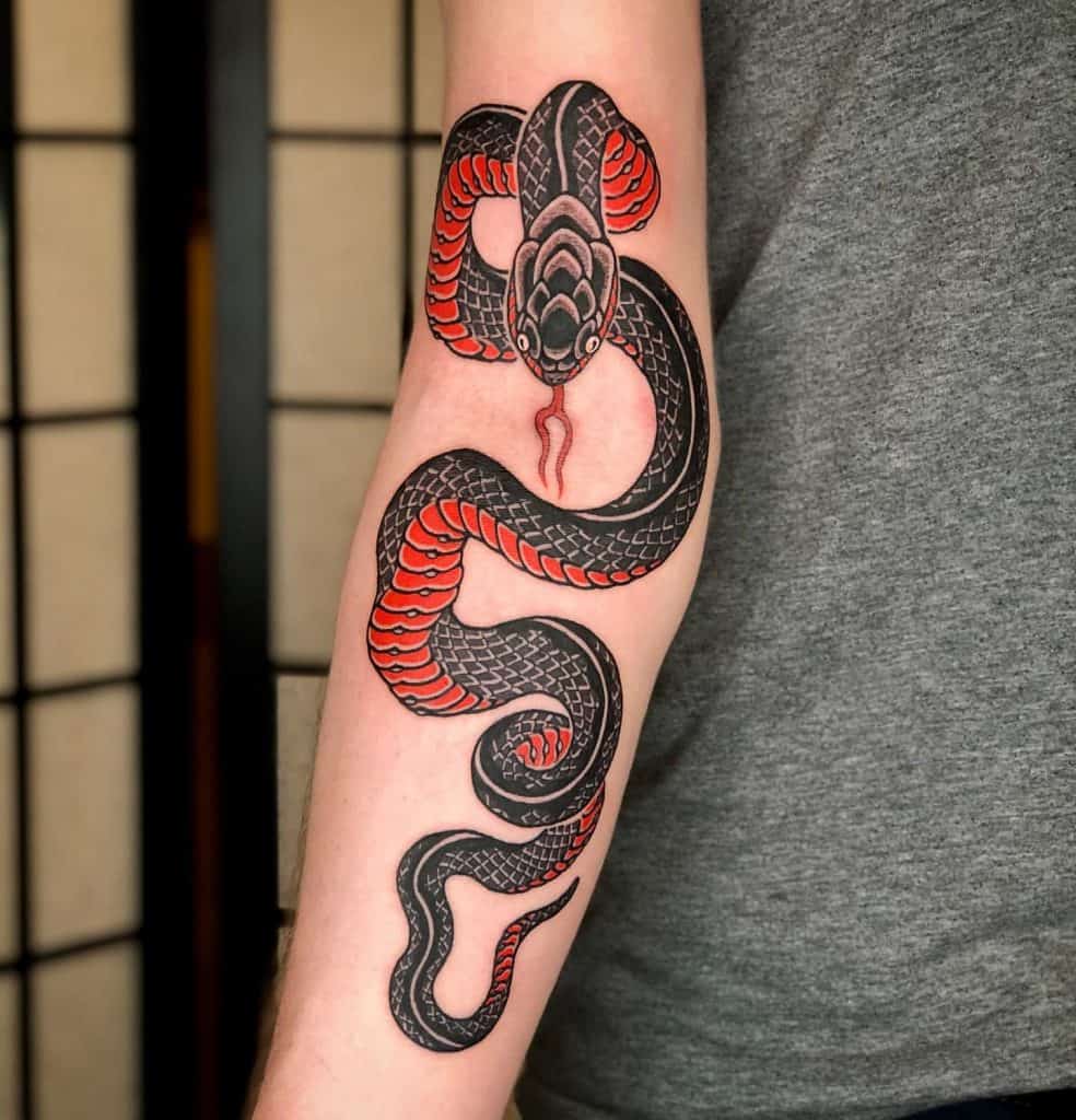 Japanese Snake Tattoos 2