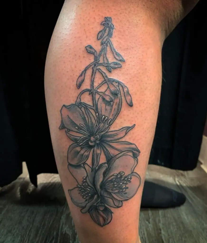 Jasmine Flower Tattoo 3