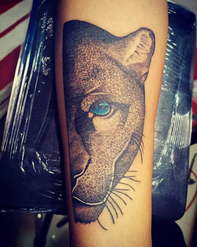 Large Panther Tattoo 2