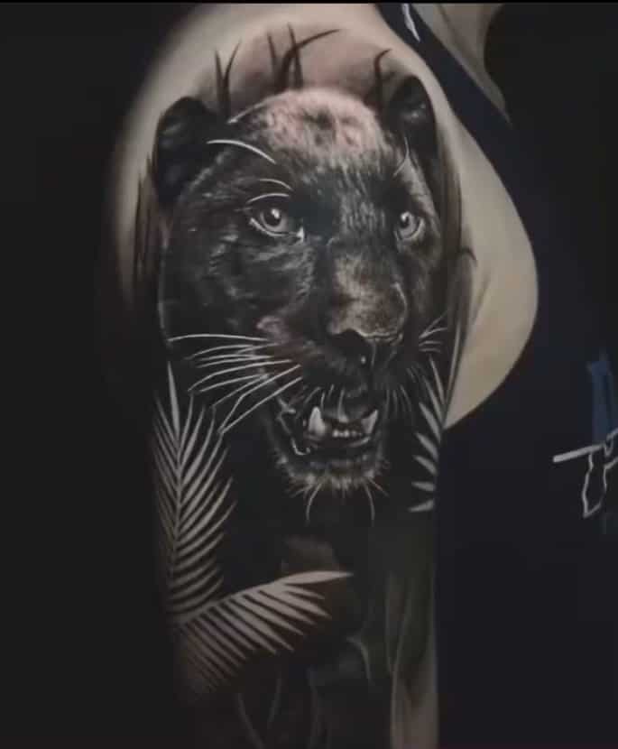 Large Panther Tattoo 3