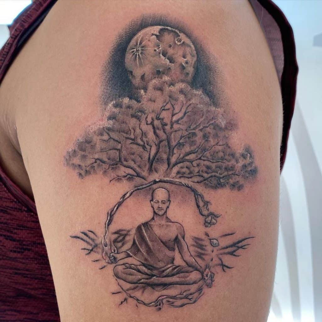 Peace Symbol Temporary Tattoo | Mi Ink Tattoos