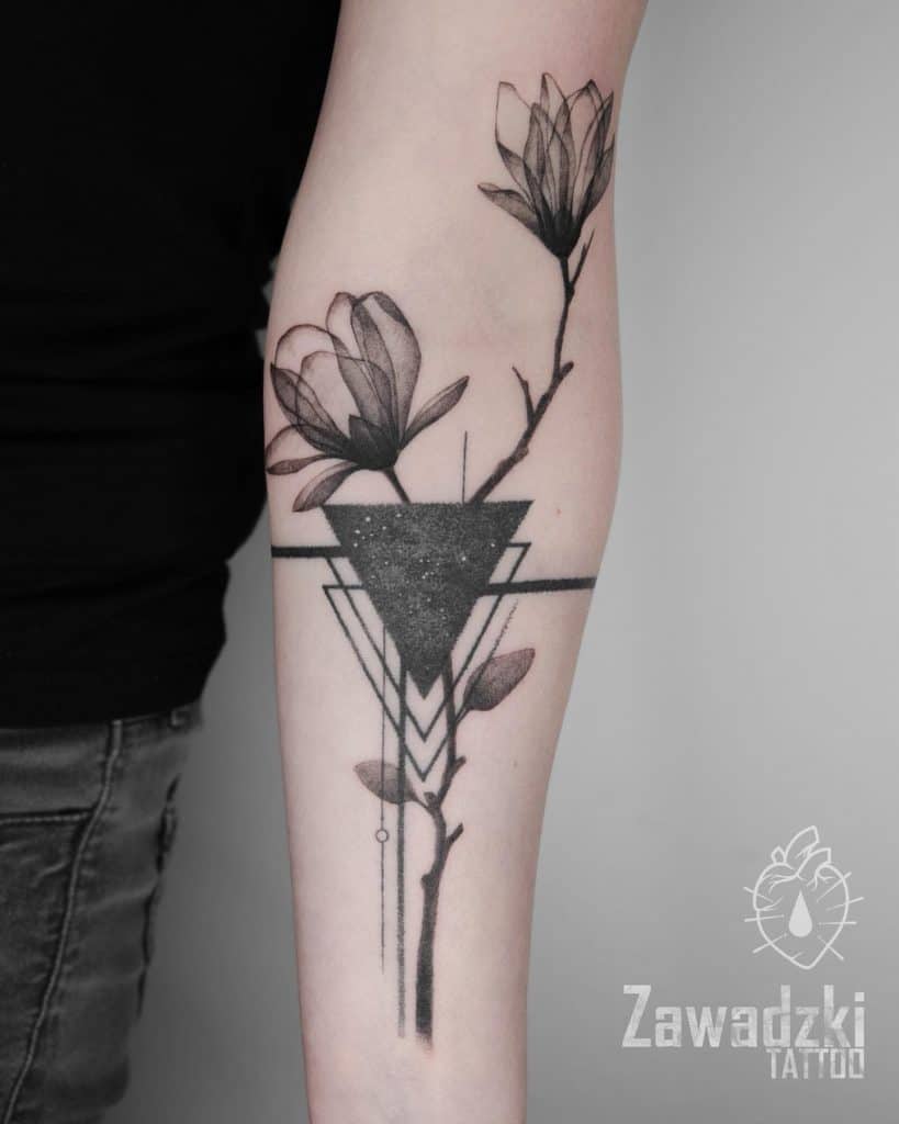 Magnolia Tattoo 1