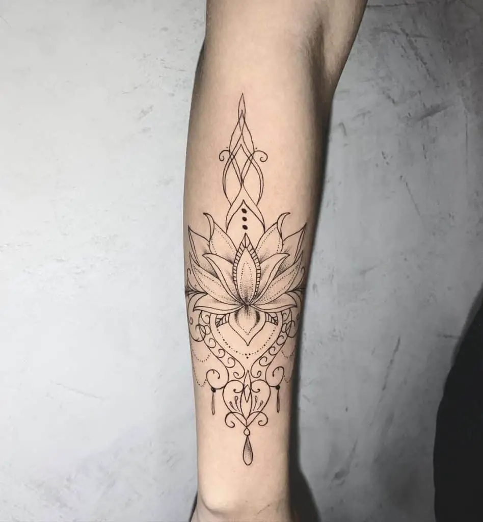 Mandala Black and Grey Tattoos 2