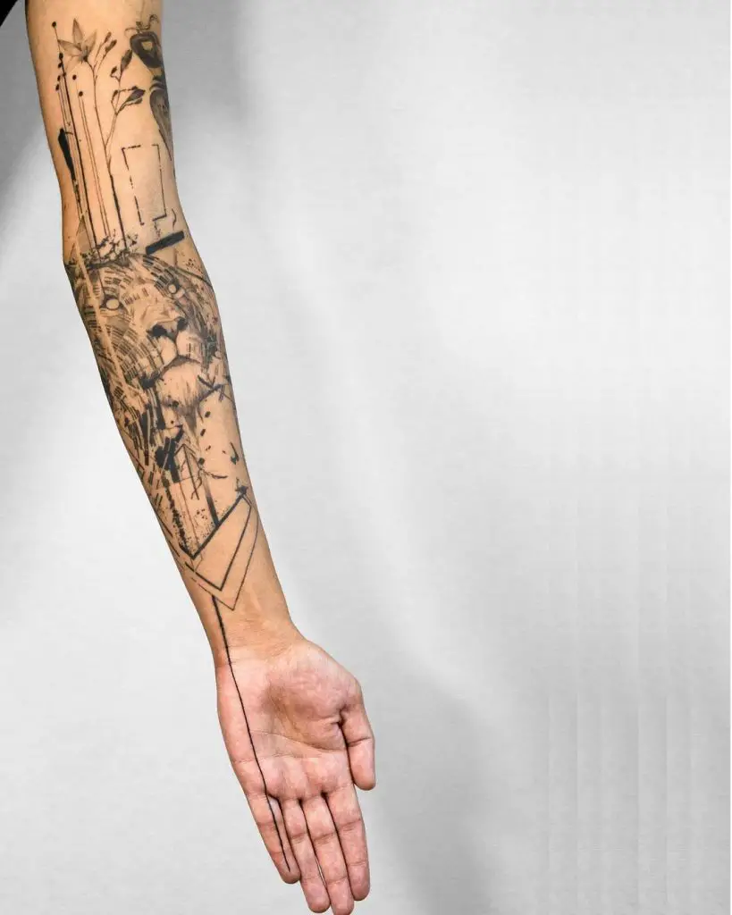 Geometric Tattoos for Men | Geometric sleeve tattoo, Geometric tattoo  sleeve designs, Geometric tattoos men