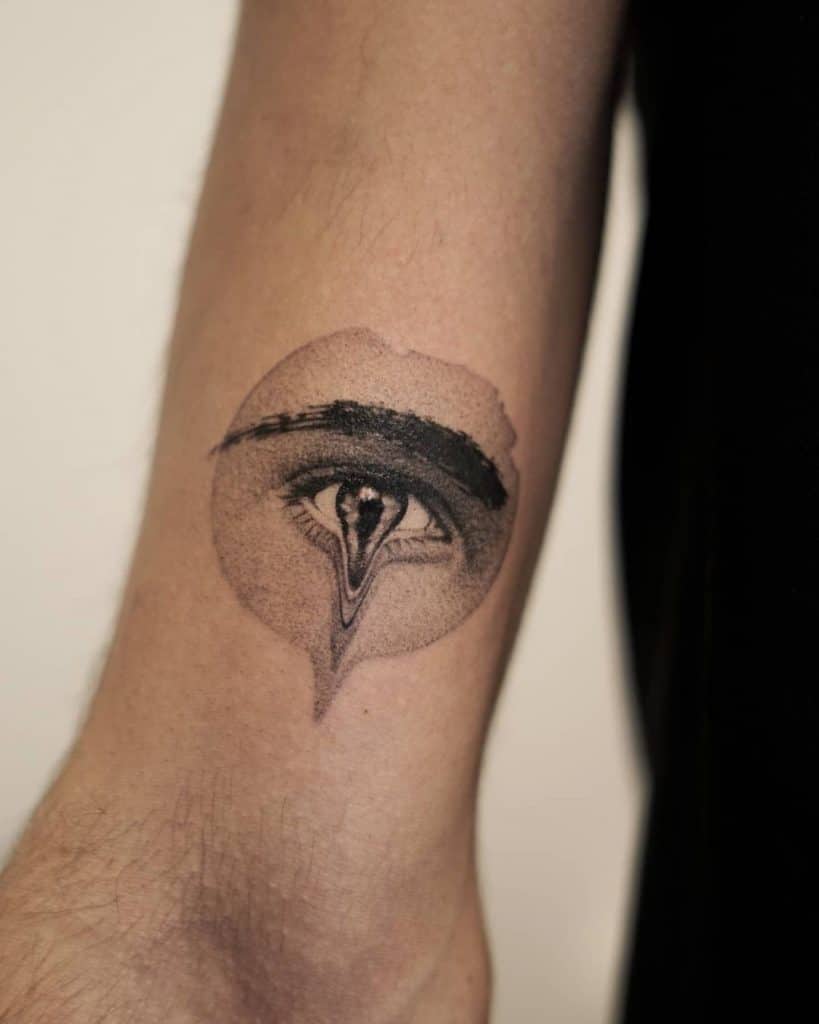 Opening Eye 3D Tattoos 2
