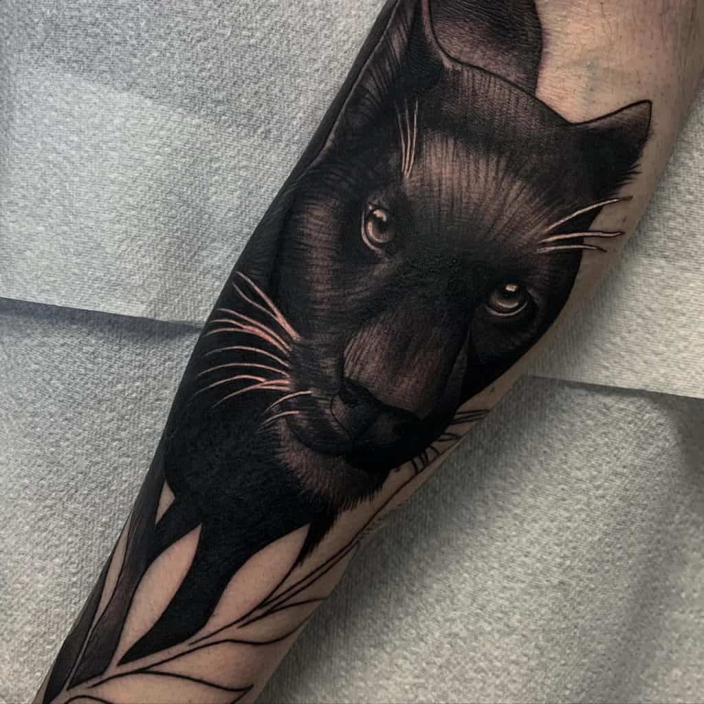 Panther Tattoo Sleeve 3