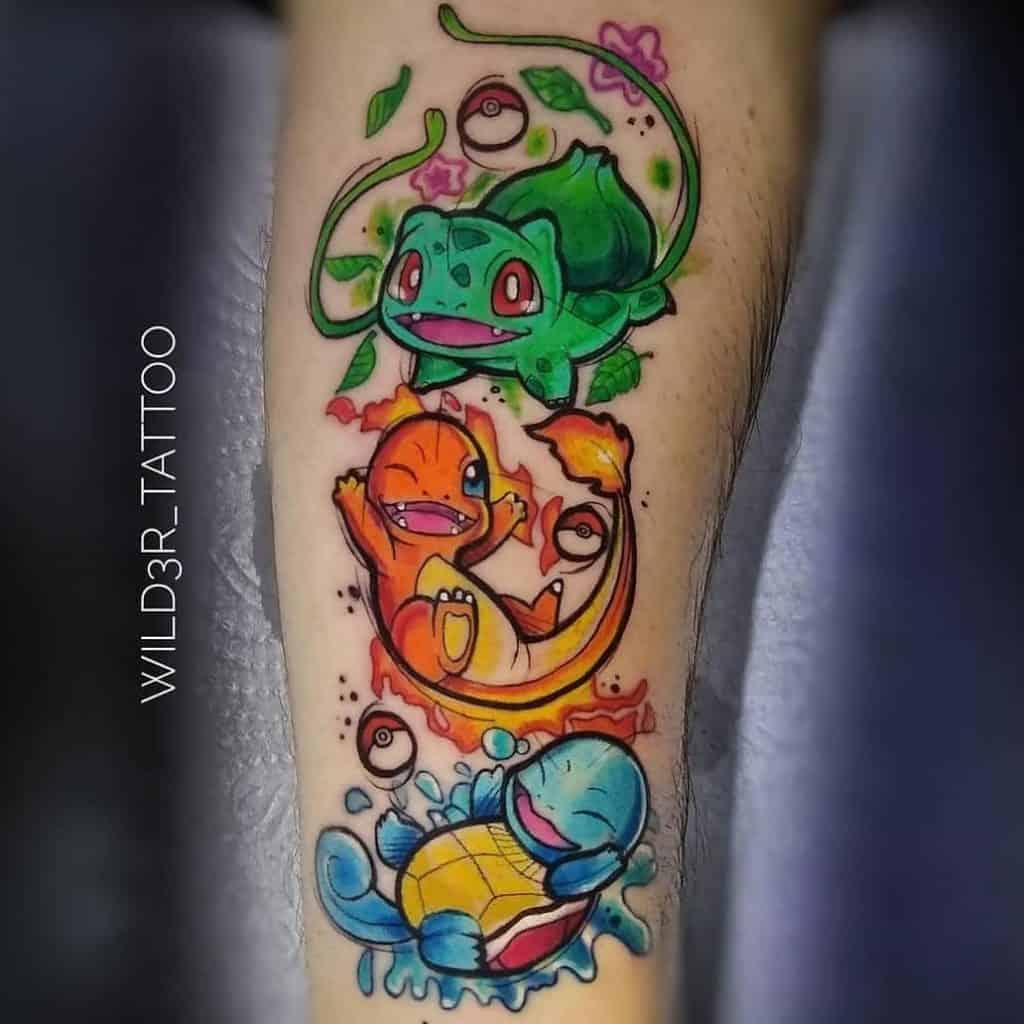 Squad tattoo squirtle I don't