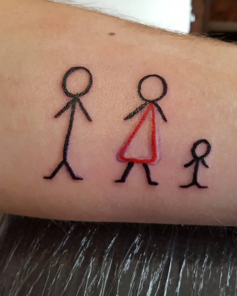 Stick Family Tattoo 1