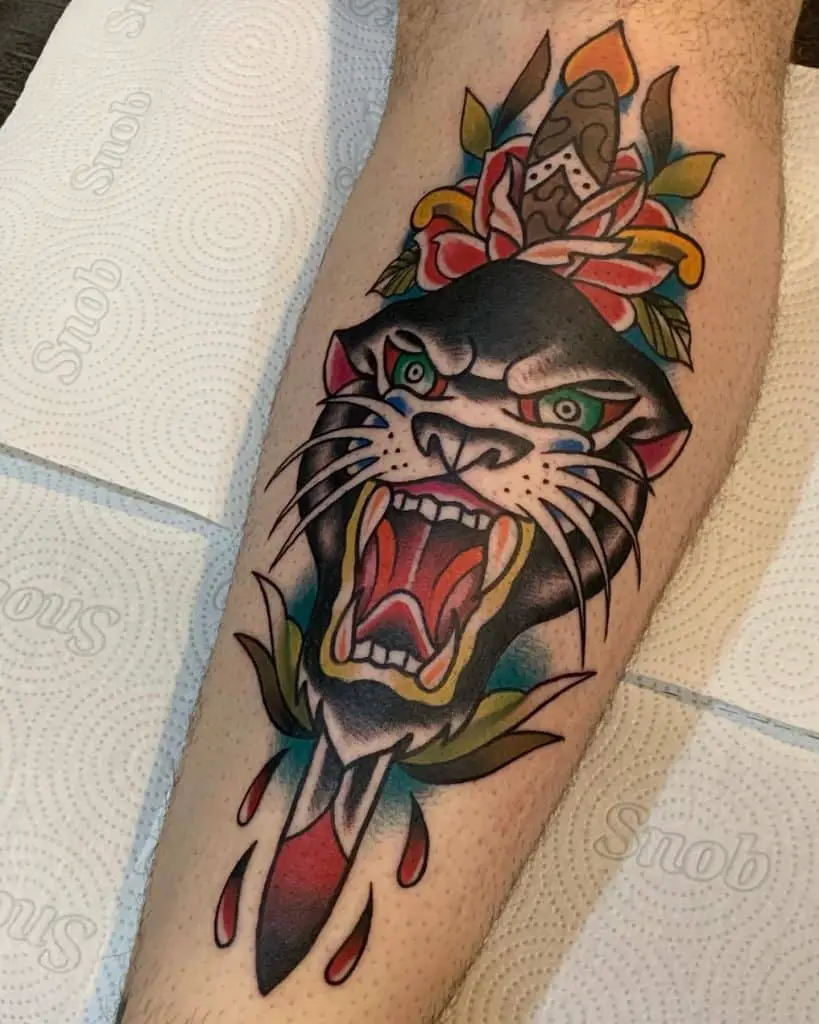 Tribal Panther Tattoo 1