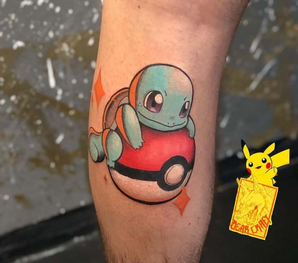 Water Pokemon Tattoo