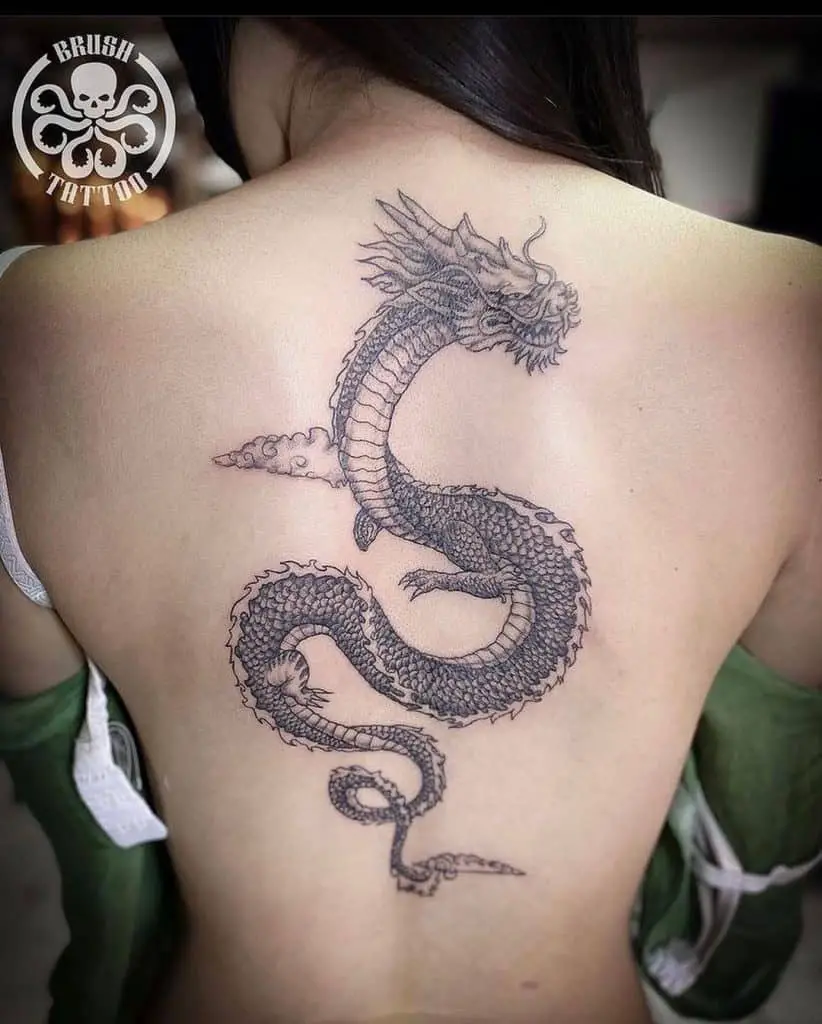 Why is it bad luck to have an unfinished dragon tattoo 1