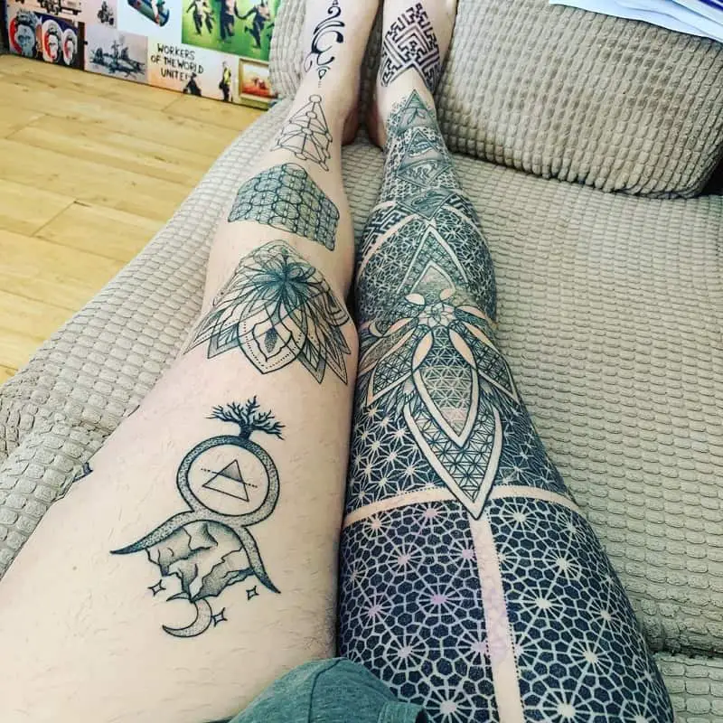 50+ Most Popular Leg Sleeve Tattoo Models in 2021 - Saved Tattoo