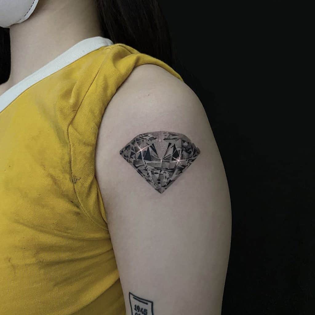 Black Diamond Tattoo 1
