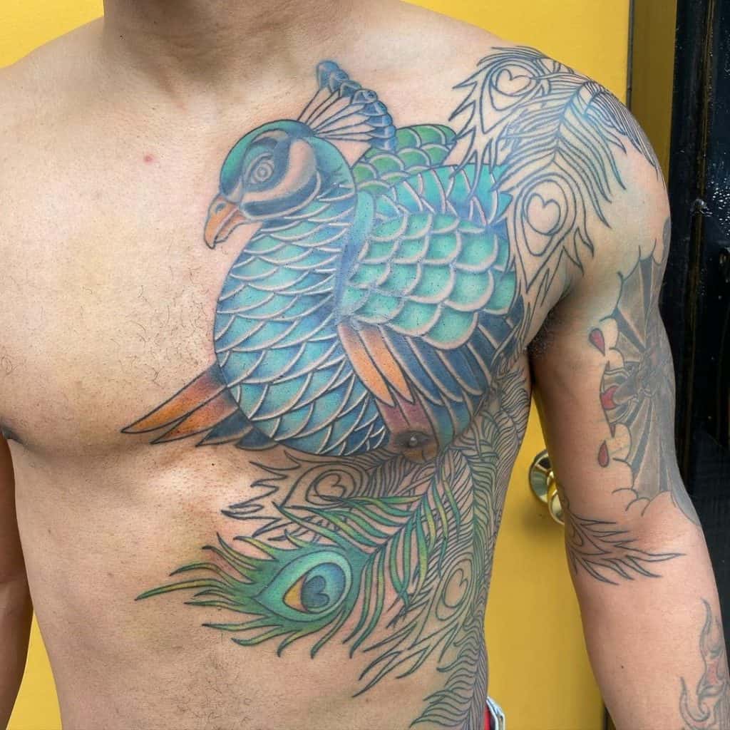 95 Mind-Blowing Peacock Tattoos And Their Meaning - AuthorityTattoo