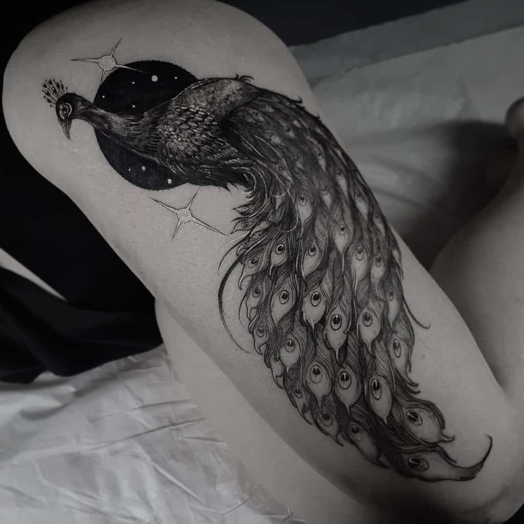 67 Elegant And Pleasing Peacock Tattoos Ideas And Designs For Beautiful  Back. - Psycho Tats