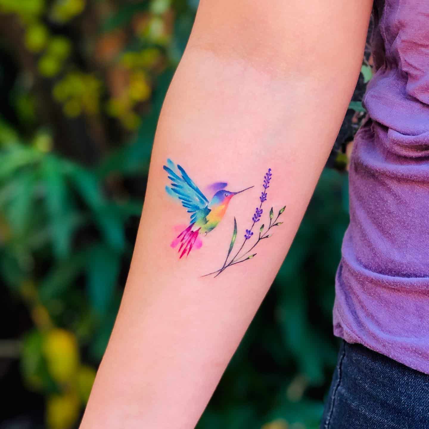 Hummingbird Tattoos Meaning 1