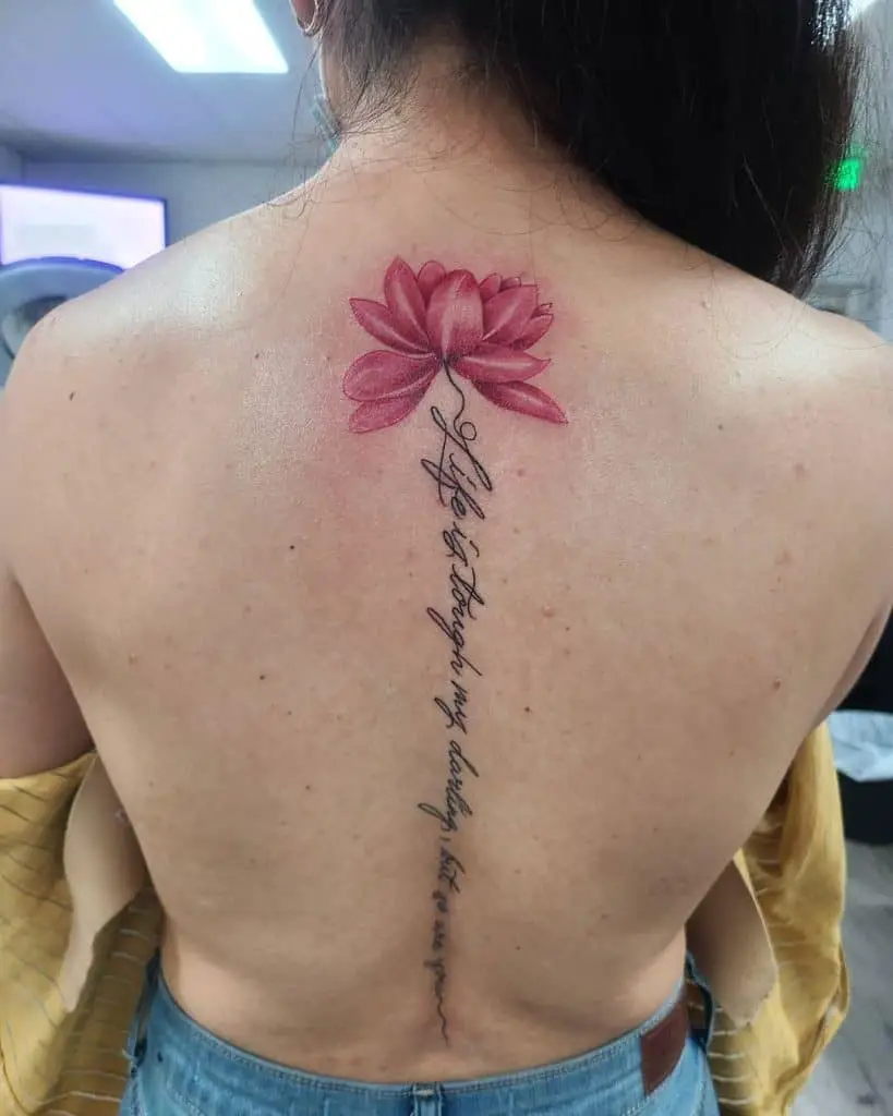Lotus Flower Tattoo 2