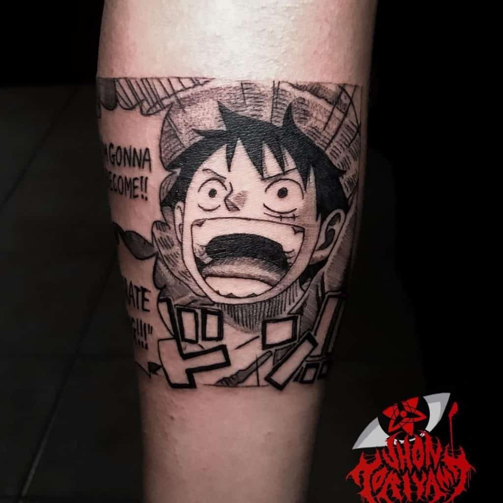 One Piece Tattoo Luffy 