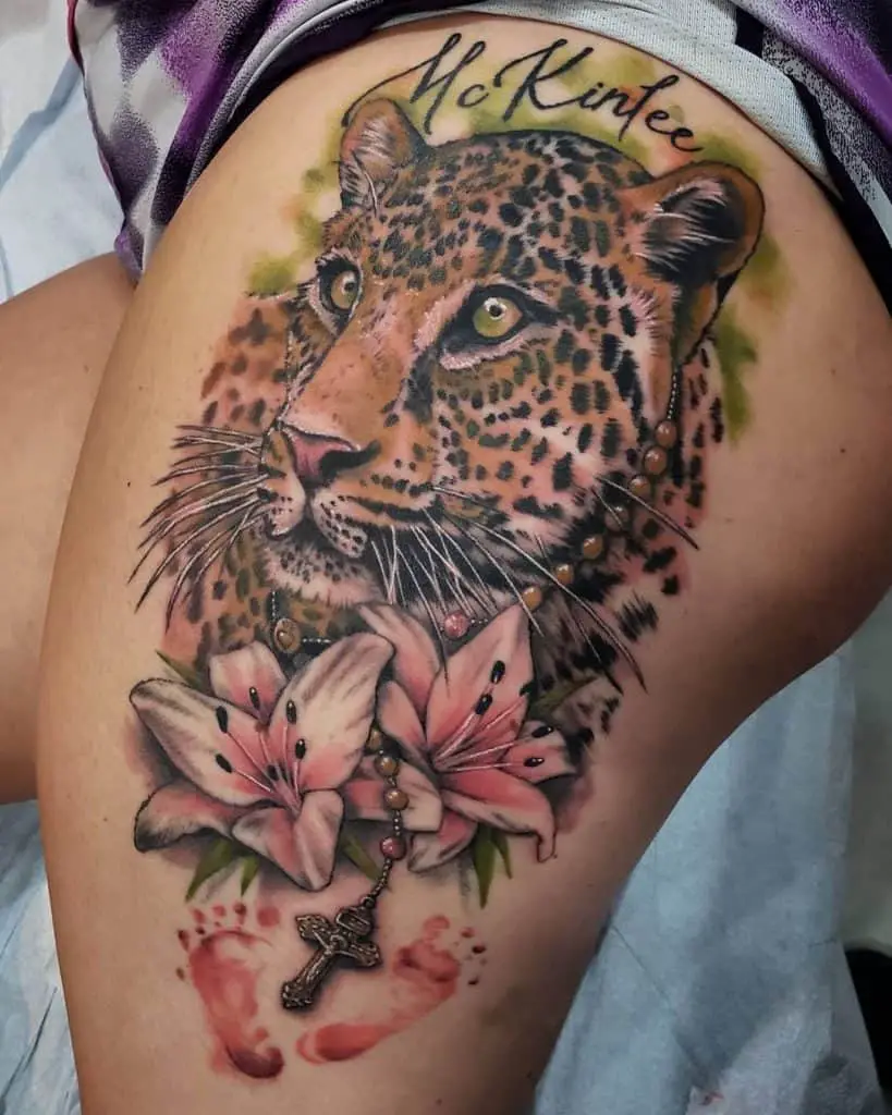 Tiger Lily Tattoo 
