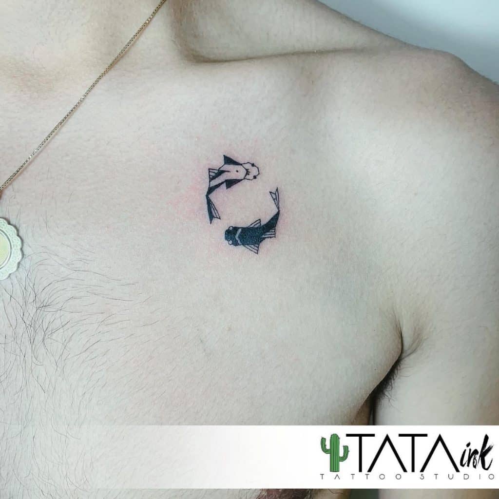 Yin Yang tattoo with big meanings 4