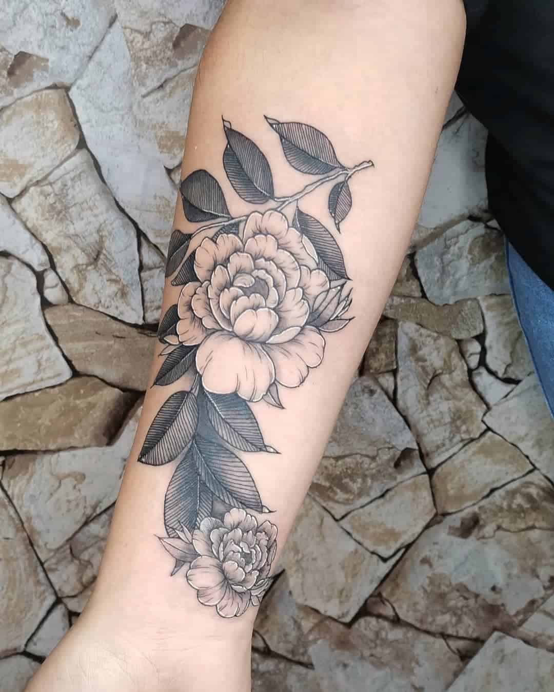 Floral tattoo cover up ideas