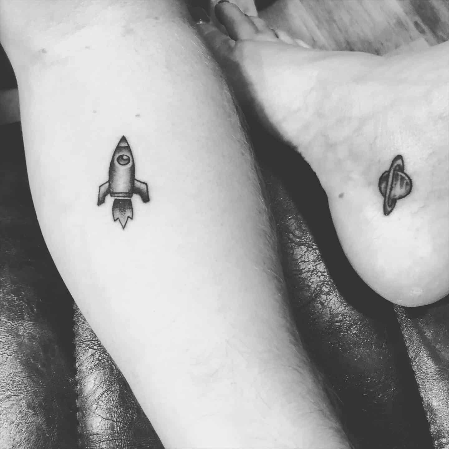 Celestial Brother and Sister Tattoos 2