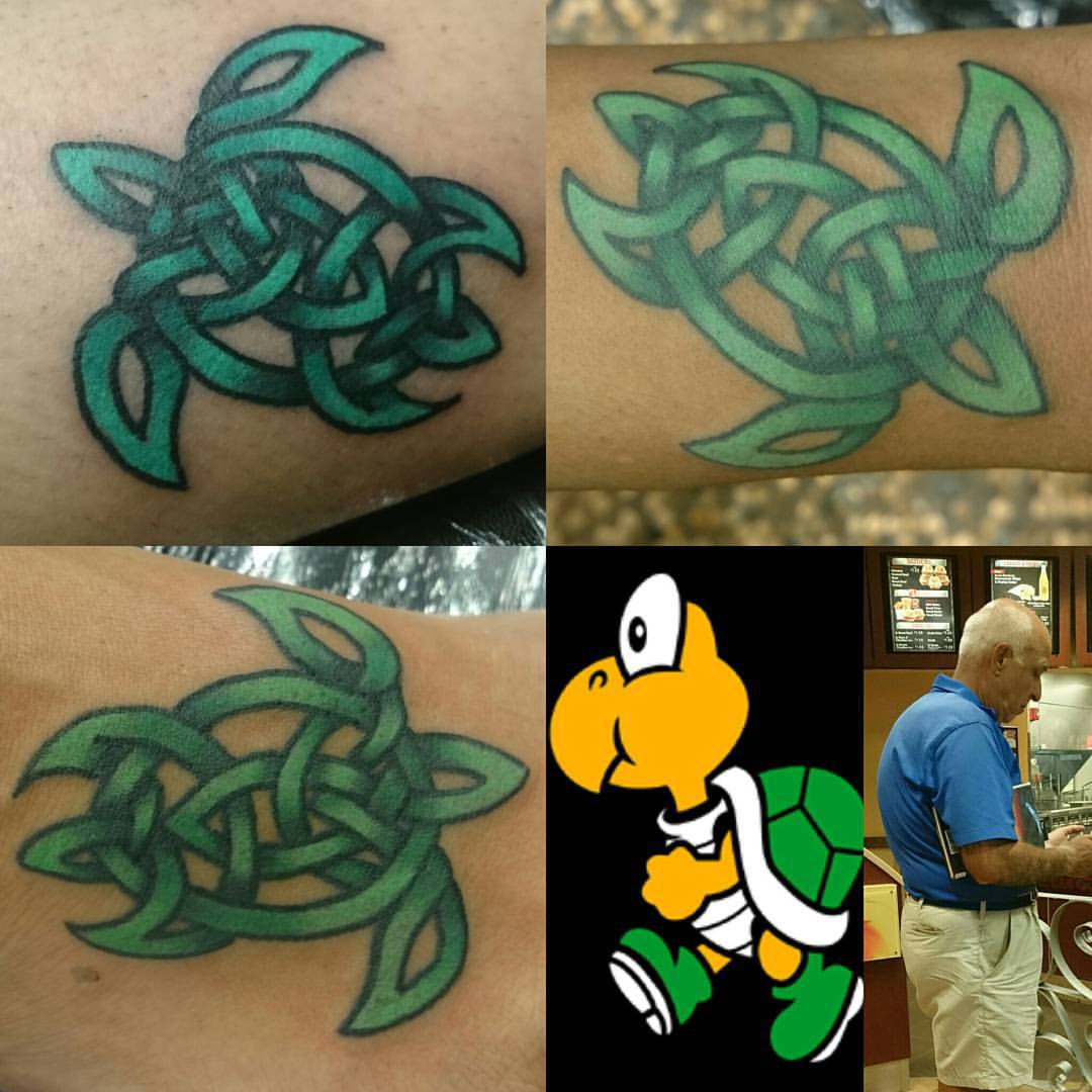 Celtic-Inspired Turtle Tattoos 3