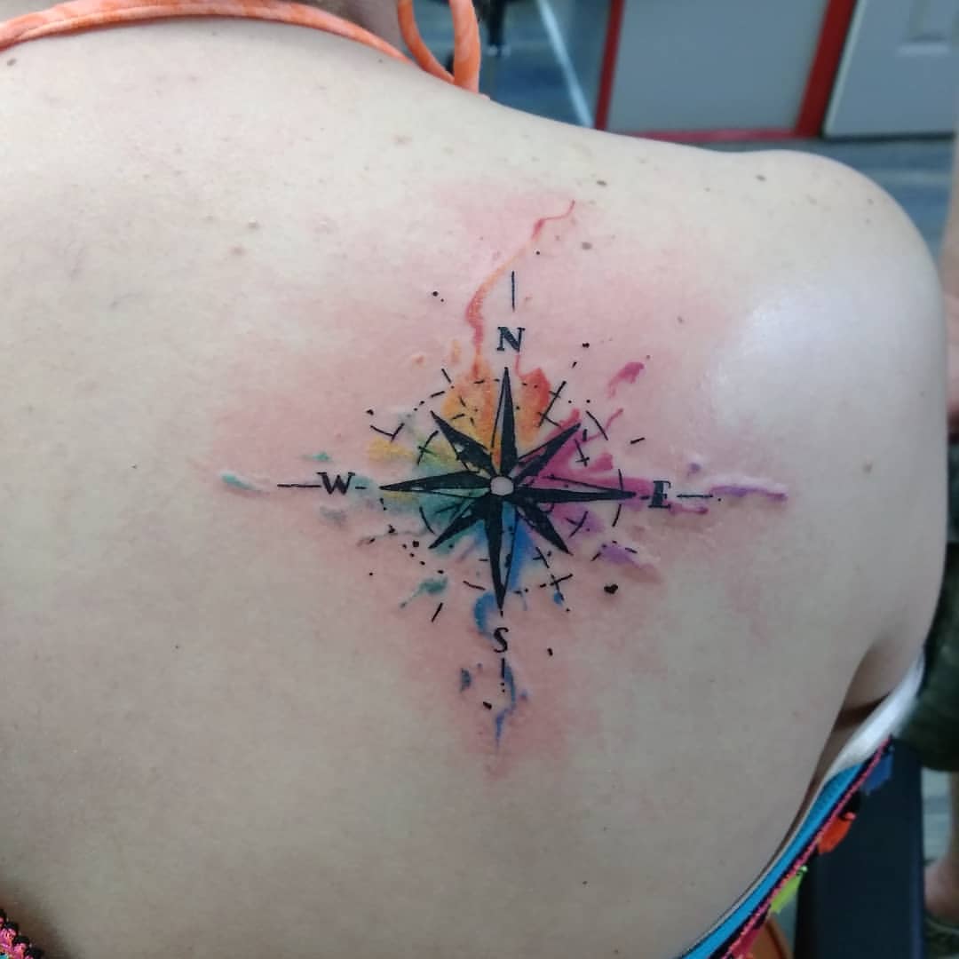 Compass Tattoo 3